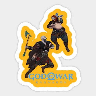 battle between gods Sticker